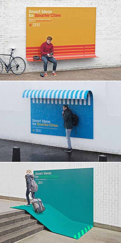 بازاریابی تبلیغات محیطی جالب