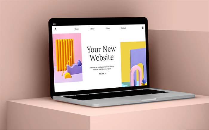 ایجاد وبسایت جدید 