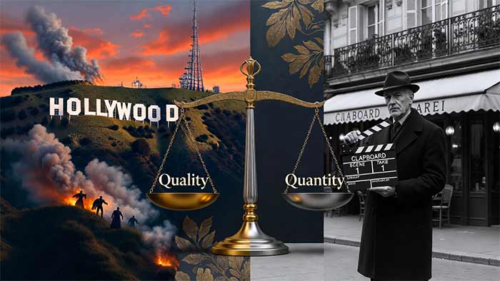 صنعت فیلم هالیوود و اروپا: کیفیت در برابر کمیت